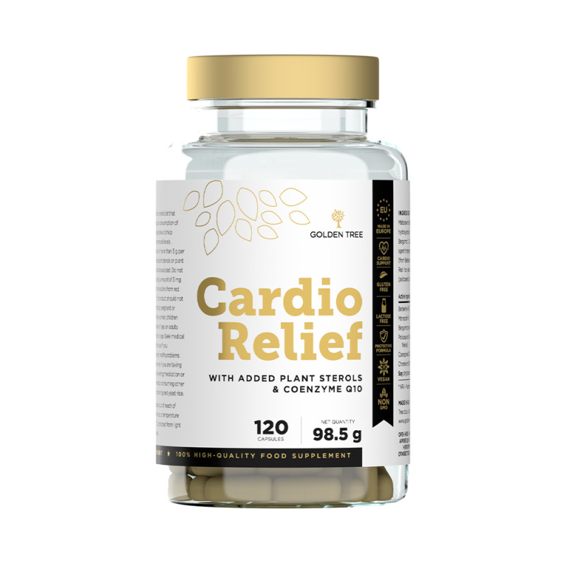 Cardio Relief Plantaardige ondersteuning voor cholesterol