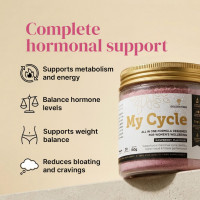 My Cycle A complex of female-friendly ingredients