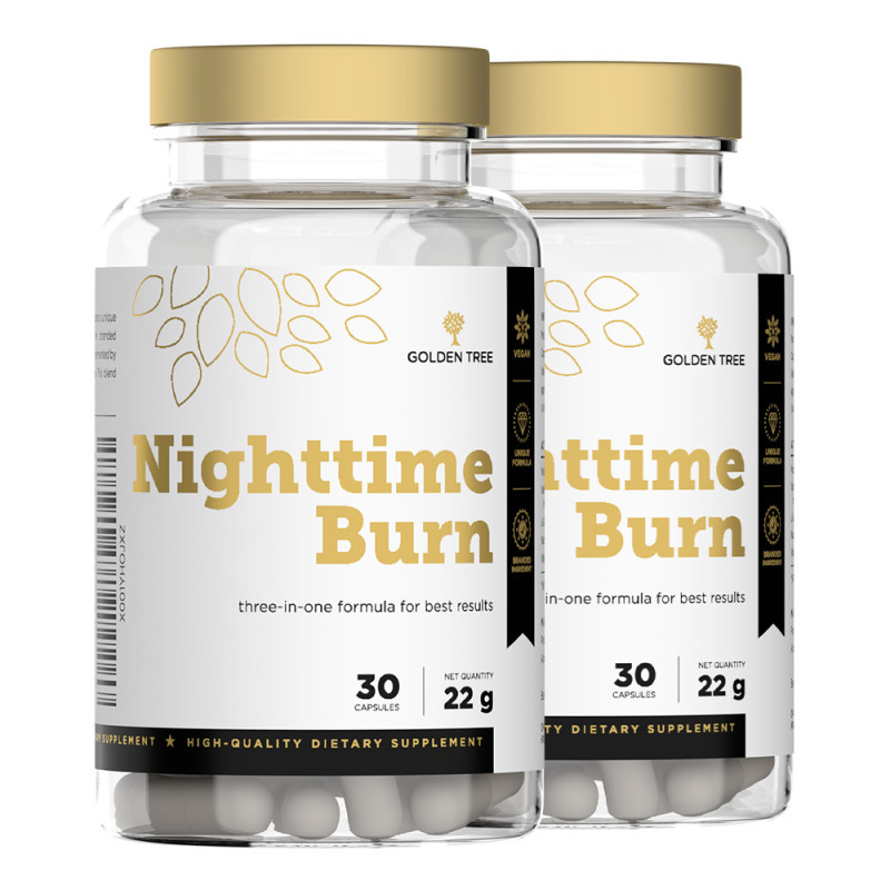 2x Nighttime Burn -50 % Nočni kompleks za večerno rutino