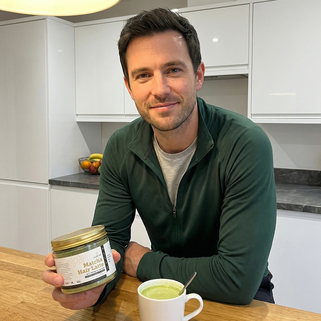 Harriso J. about Matcha Hair Latte