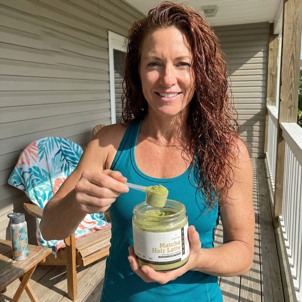 Robyn S. about Matcha Hair Latte