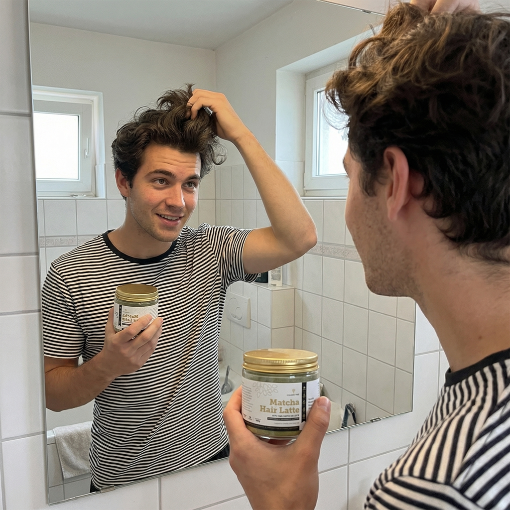 Sebastian P. about_Matcha Hair Latte