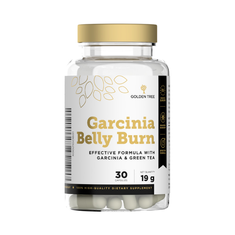 Garcinia Belly Burn Kombinácia garcínie a zeleného čaju