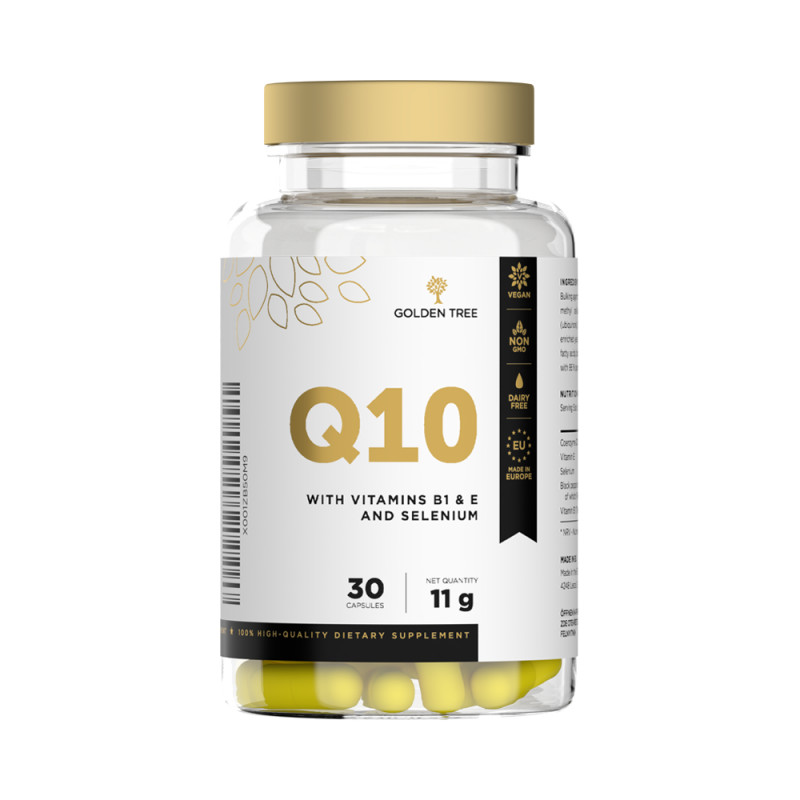 Golden Tree Q10 | 50 mg of Coenzyme Q10 per capsule