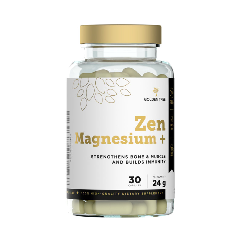 Golden Tree Zen Magnesium + | Reduces fatigue