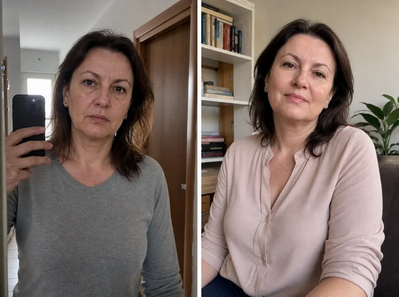Customer review portrait photo