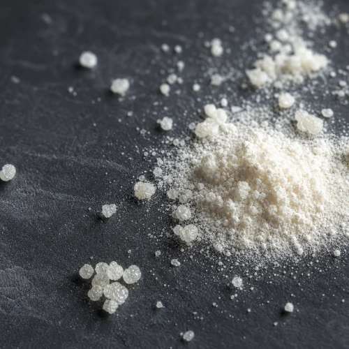 Probiotic K12 powder granules on slate