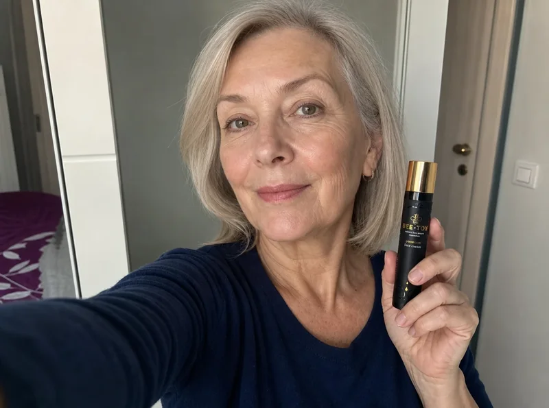 Woman 61 Central European cafe confident jawline