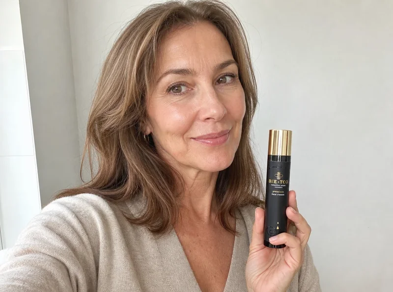 Before-after review woman 52 smoother skin morning