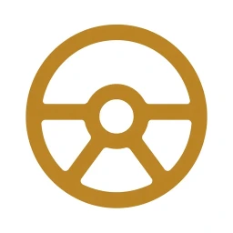 Bold gold manage control icon