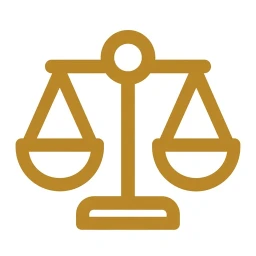 Balanced scale rebalance icon