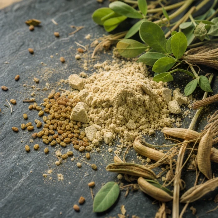Ingredient card macro photo