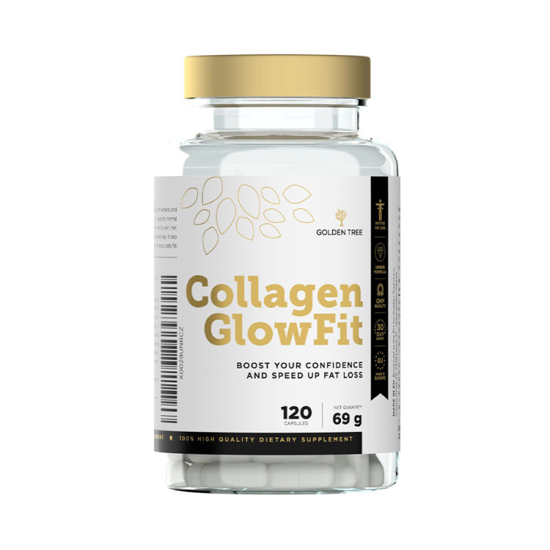 Collagen GlowFit Kettős hatású kapszula a fiatalos megjelenésért és a fitt alakért