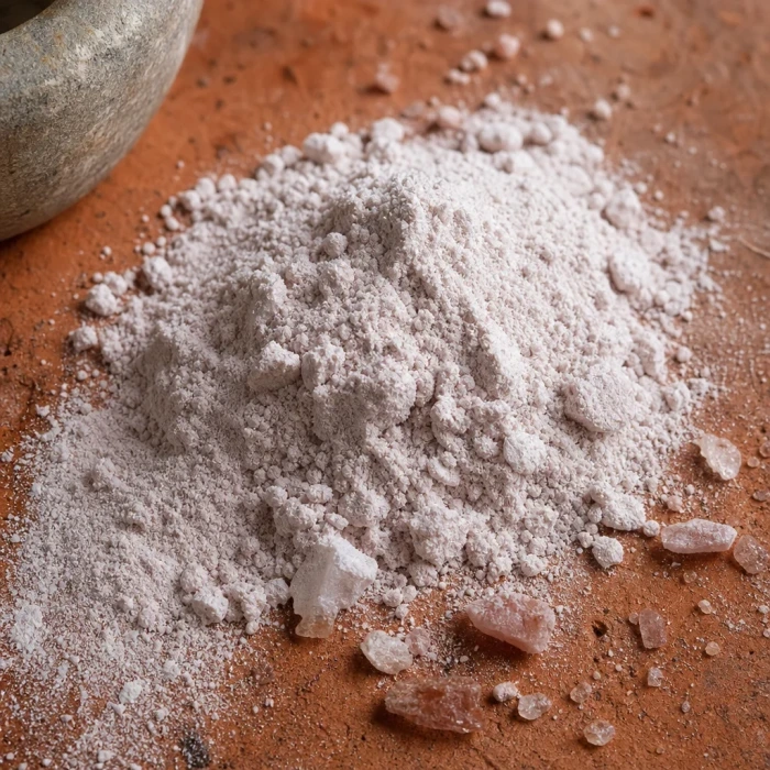 Chromium source broccoli on terracotta clay