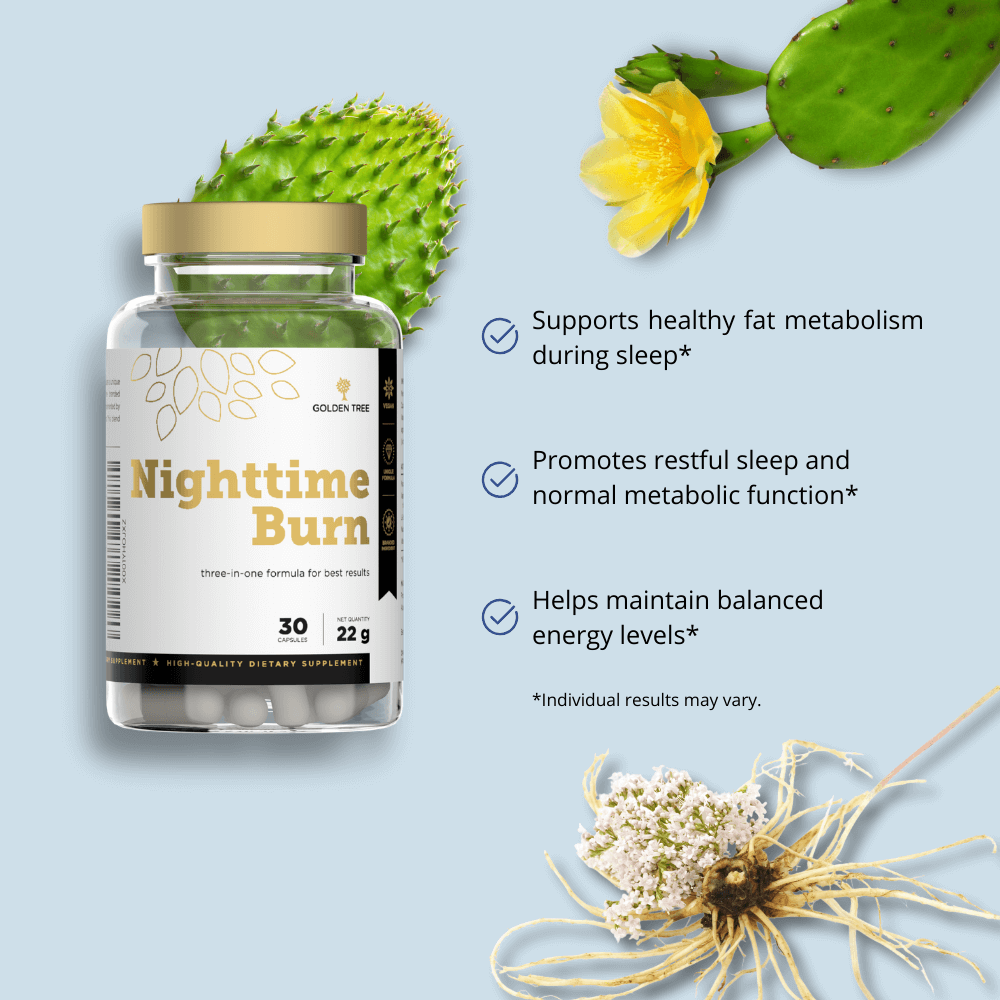 Golden Tree Nighttime Burn | Caffeine-free thermogenic
