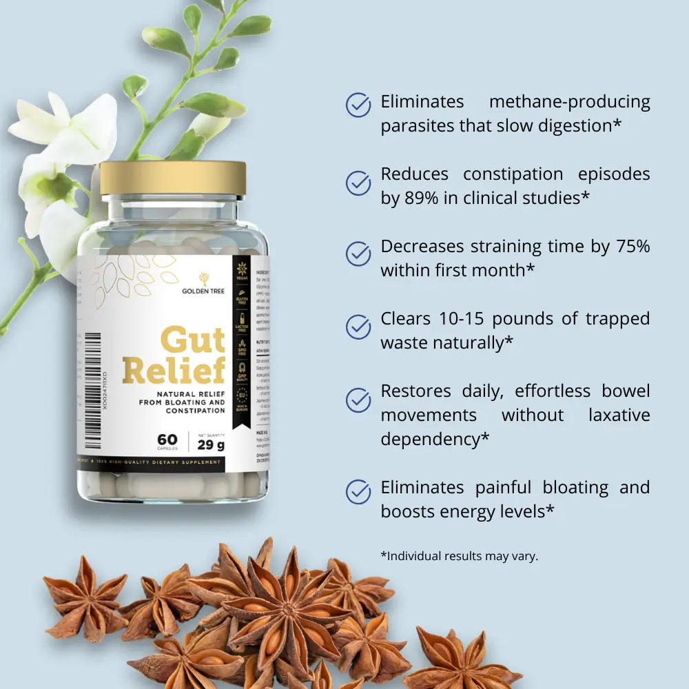 Golden Tree Gut Relief | Supports optimal digestive function