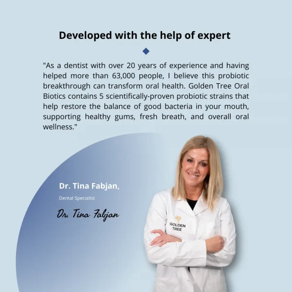 Oral Biotics Lactic acid bacteria complex for oral hygiene