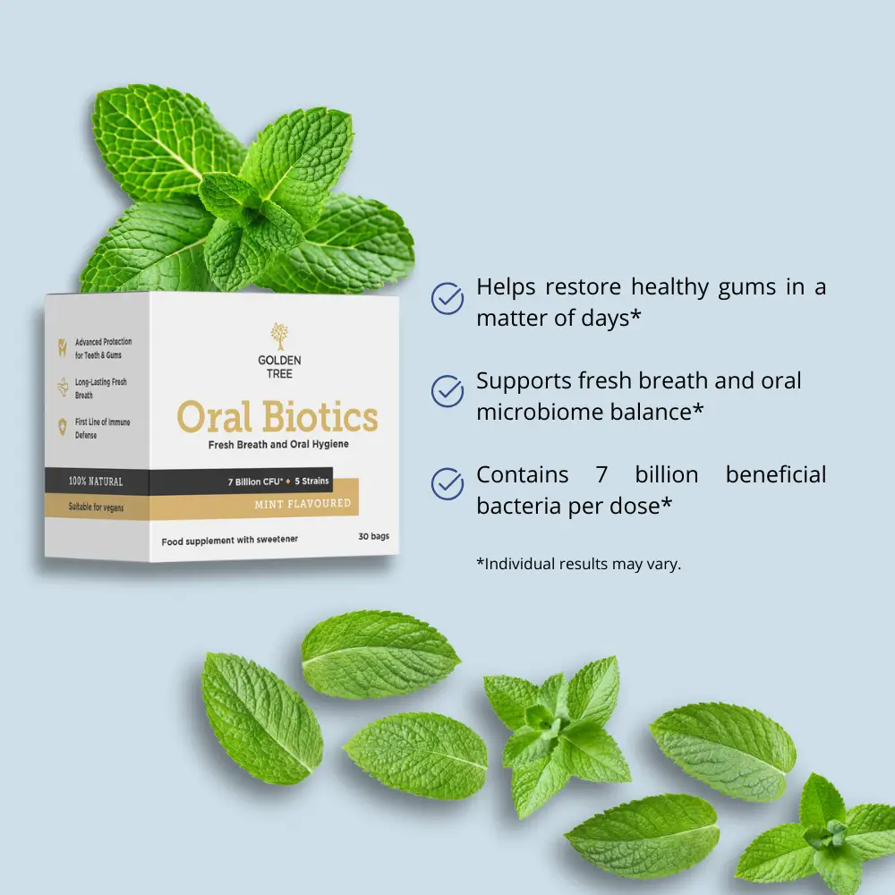 Golden Tree Oral Biotics | Bacteria complex for oral hygiene