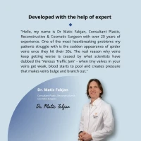 Veinless Helps reduce the appearance of capillaries