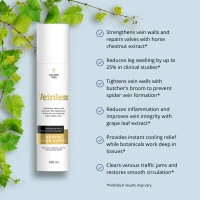 Veinless Helps reduce the appearance of capillaries