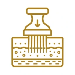 Mechanism step icon graphic