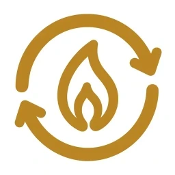 Sustain-Schritt-Symbol kreisförmige Schleife