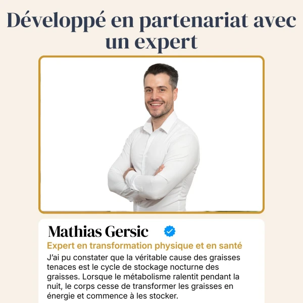 Nighttime Burn 1 + 1 gratis Thermogénique nocturne pour soutenir le métabolisme