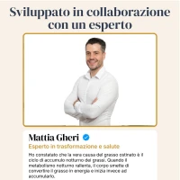 Nighttime Burn 1 + 1 gratis Termogenico notturono per sostenere il metabolismo