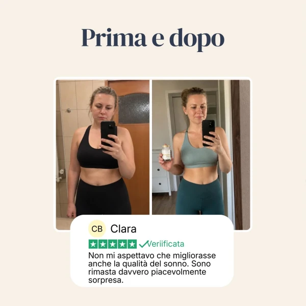 Nighttime Burn 1 + 1 gratis Termogenico notturono per sostenere il metabolismo