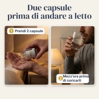 Nighttime Burn 1 + 1 gratis Termogenico notturono per sostenere il metabolismo