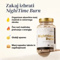 Nighttime Burn PoPodpri naravne procese presnove maščob med spanjem.