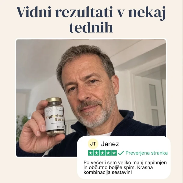Nighttime Burn PoPodpri naravne procese presnove maščob med spanjem.
