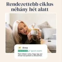 My Cycle Állítsd helyre a hormonális és androgén egyensúlyodat, hogy a menstruációs ciklusod, a bőröd és a hangulatod is ehhez igazodjon.