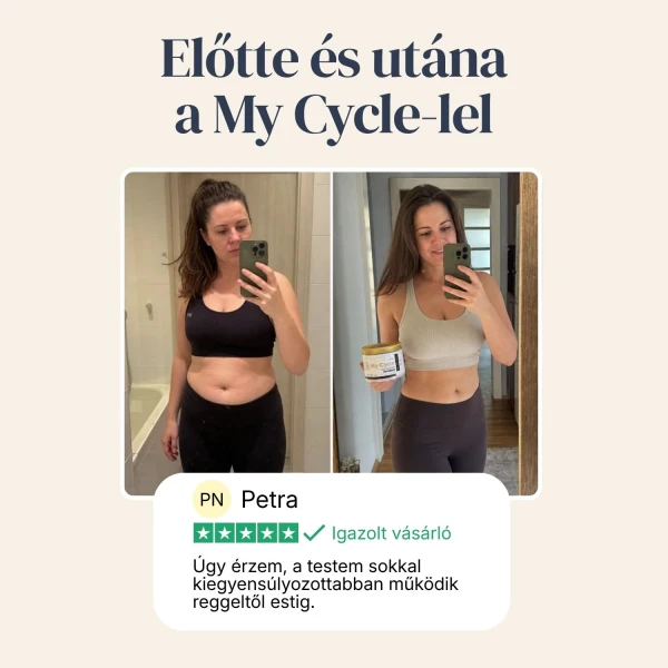 My Cycle Állítsd helyre a hormonális és androgén egyensúlyodat, hogy a menstruációs ciklusod, a bőröd és a hangulatod is ehhez igazodjon.