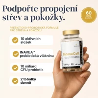 BiomeCell Přípravek s prebiotiky a probiotiky pro střevní mikrobiom