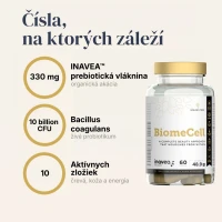 BiomeCell Prebiotický a probiotický prípravok na podporu črevnej mikroflóry