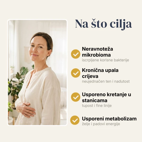 BiomeCell Formula s prebioticima i probioticima za crijevni mikrobiom