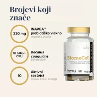 BiomeCell Formula s prebioticima i probioticima za crijevni mikrobiom