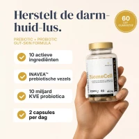 BiomeCell Prebiotische en probiotische formule voor het darmmicrobioom