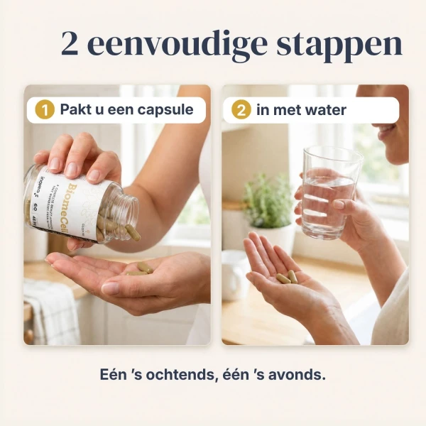 BiomeCell Prebiotische en probiotische formule voor het darmmicrobioom