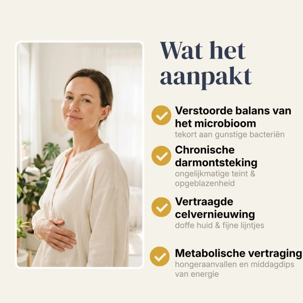 BiomeCell Prebiotische en probiotische formule voor het darmmicrobioom