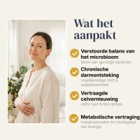BiomeCell Prebiotische en probiotische formule voor het darmmicrobioom