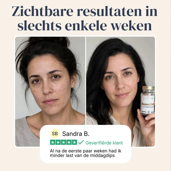 BiomeCell Prebiotische en probiotische formule voor het darmmicrobioom