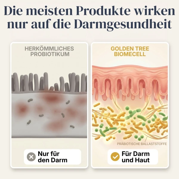 BiomeCell Darmflora-Formel mit Präbiotika und Probiotika