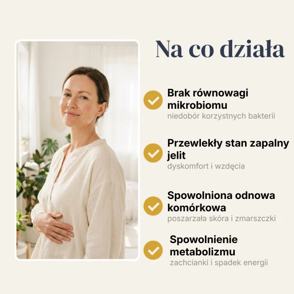 BiomeCell Preparat prebiotyczno-probiotyczny wspomagający mikroflorę jelitową