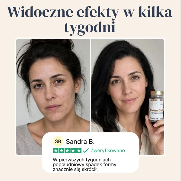 BiomeCell Preparat prebiotyczno-probiotyczny wspomagający mikroflorę jelitową