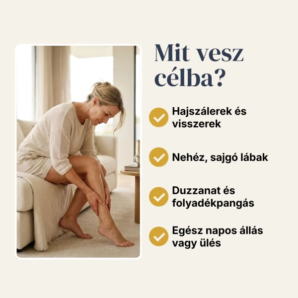 Veinless Gél Szüntesse meg a vénás torlódást, és nyerje vissza a könnyed, kényelmes lábérzetet!