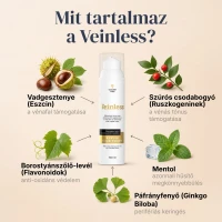 Veinless Gél Szüntesse meg a vénás torlódást, és nyerje vissza a könnyed, kényelmes lábérzetet!